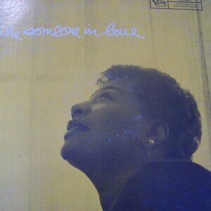 Ella Fitzgerald  Vinyl Record -like someone in love- Verve Records- Jazz -Pop